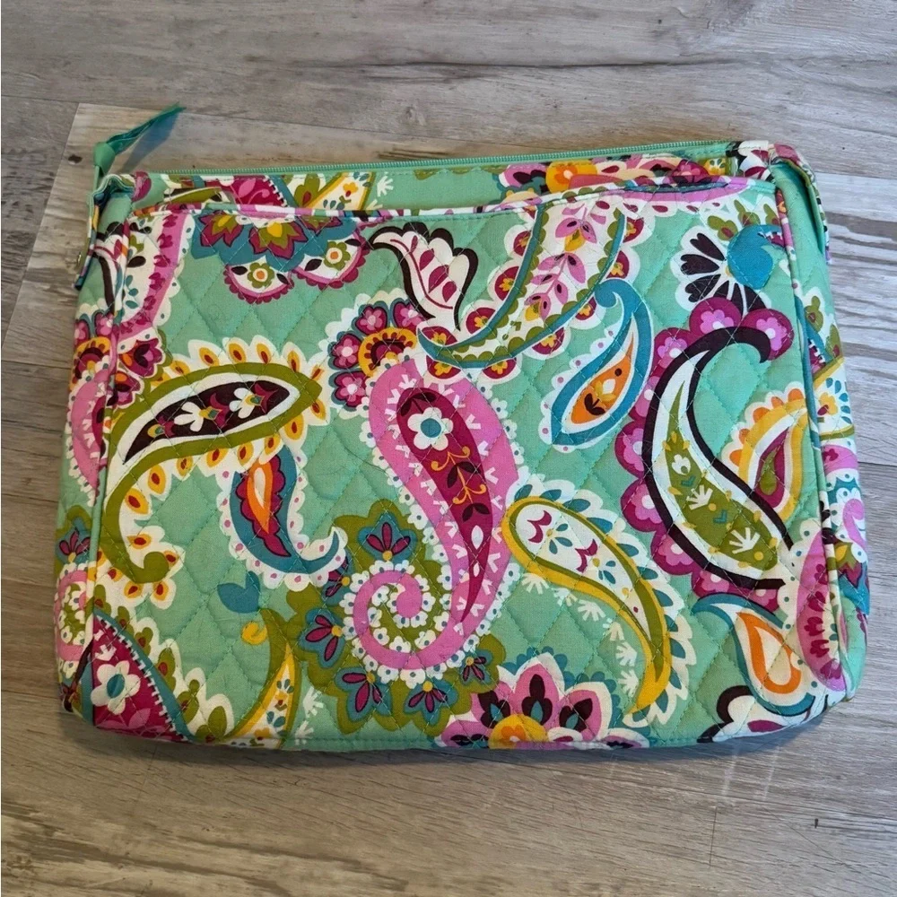 Vera Bradley Tutti Frutti Laptop / Pad Hipster Crossbody Shoulder bag